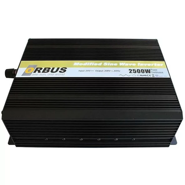 Ms24-2500 24 Volt 2500 Watt Modified Sinus İnvertör ürün görseli 1