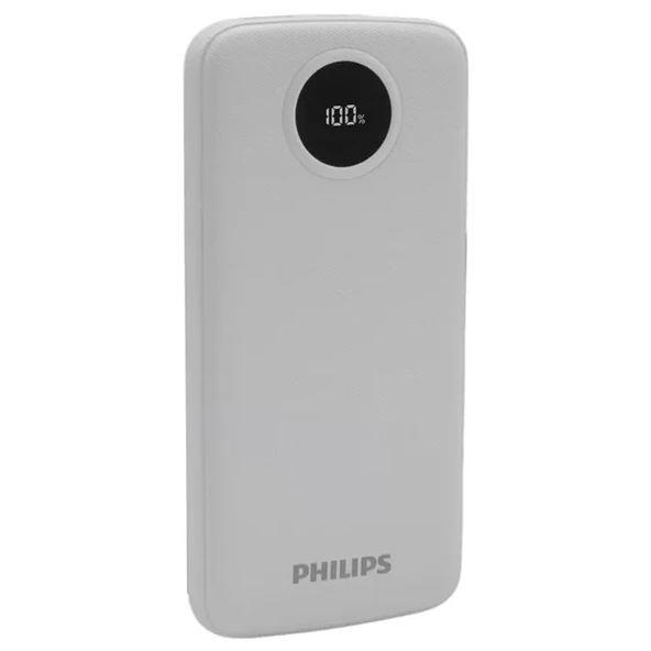 Dlp7712Cb 10.000Mah Pd Hızlı Şarj Dijital Ekranlı Beyaz ürün görseli 1
