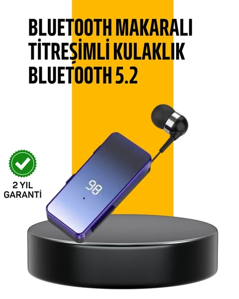 Otomatik Geri Sarma Mekanizmalı Kulaklık – Pratik Kullanım İçin Akıllı Kablo Yönetimi ürün görseli 1