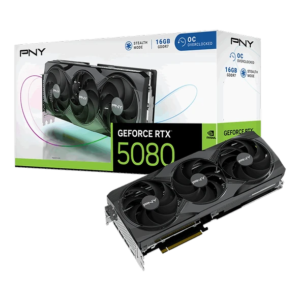 PNY RTX 5080 16GB GDDR7 256Bit (VCG508016TFXPB1-O) Ekran Kartı ürün görseli 1