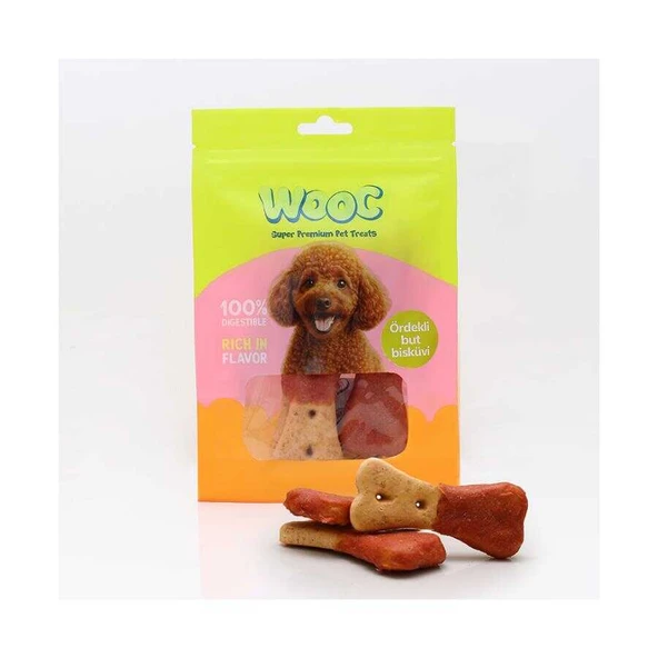 Wooc Ördekli But Bisküvi Köpek Ödülü 75 Gr ürün görseli 1