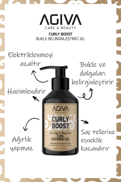 Curly Boost Bukle Belirginleştirici Jel-250ML - Resim 3