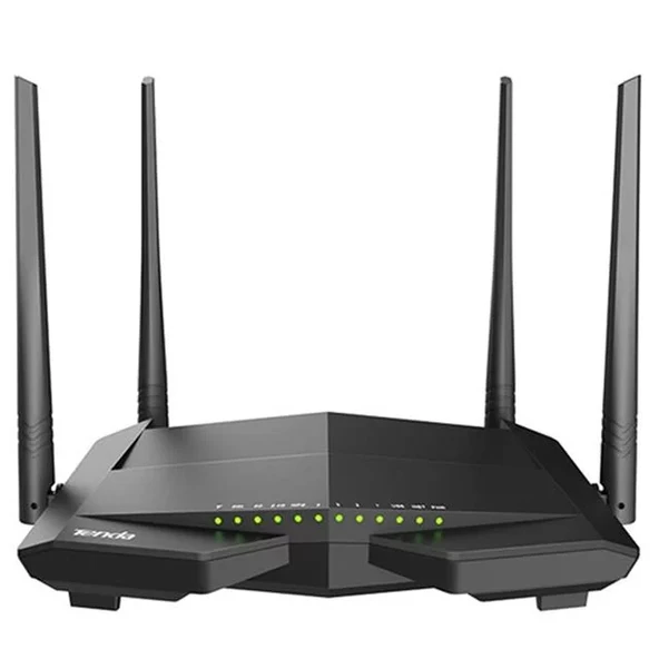 Tenda V12 Ac1200 Dual Band 4X Gigabit Port 1200 Mbps Vdsl Modem ürün görseli 1