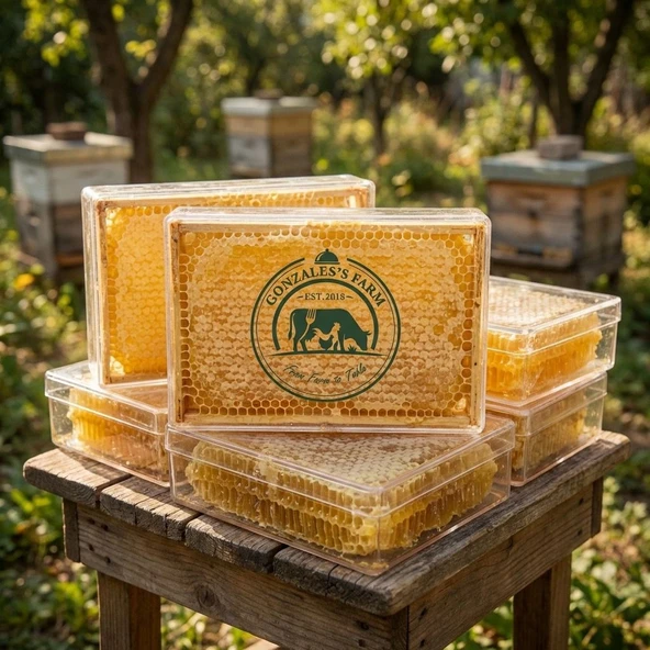 GONZALES'S FARM ORDU PERŞEMBE SÜZME PETEK BAL 1000 GR ürün görseli 1