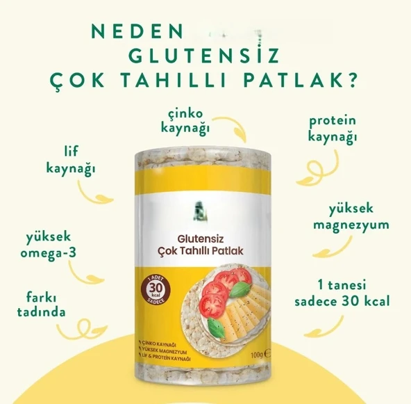Çok Tahıllı Pirinç Patlağı 100 Gr - Resim 2