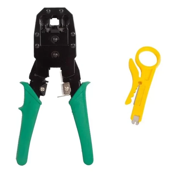 Pm-315 Rj11-Rj9-Rj45 3'Lü Sıkma Pensesi ürün görseli 1