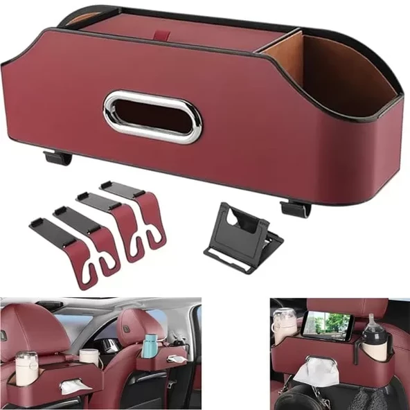 Sn-24877 Çok Fonksiyonlu Araç Arka Koltuk Organizer ürün görseli 1
