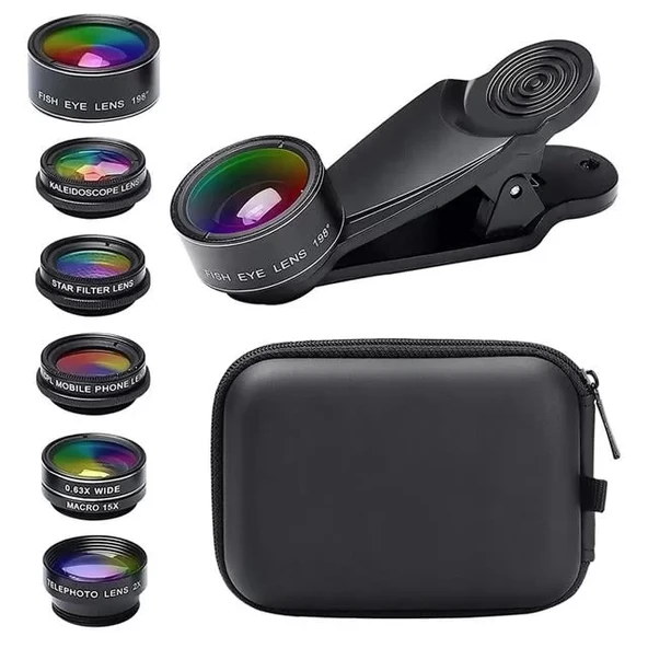 Pm-25951 Telefon Kamera 6Lı Set Lens Kiti ürün görseli 1