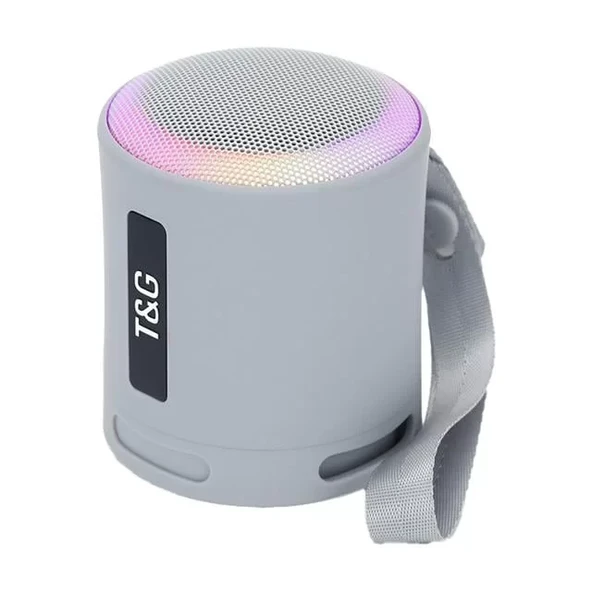T&G Tg373 Taşınabilir Usb-Sd-Fm-Bluetooth Destekli Rgb Işıklı Wireless Ses Bombası Hoparlör ürün görseli 1