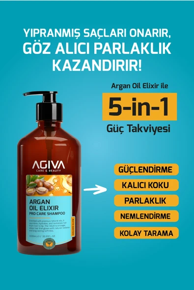 Argan Yağlı Şampuan-1000ML - Resim 3