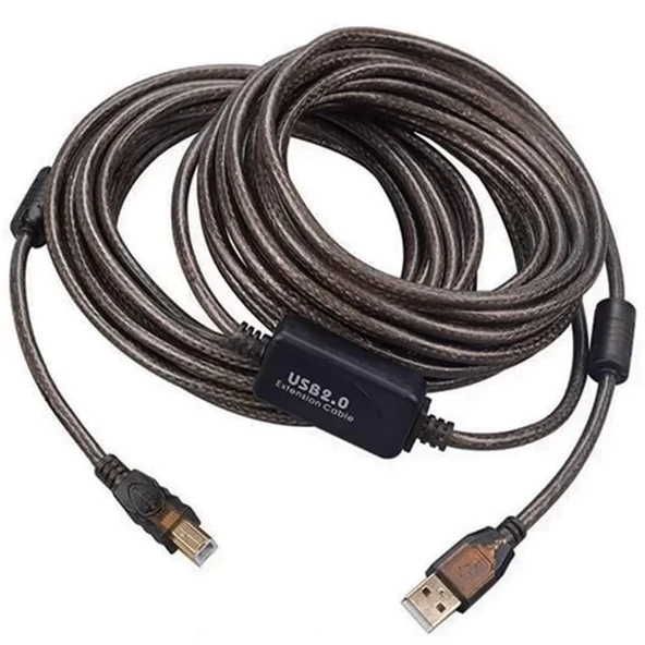 Pm-29486 Şeffaf Chipset 10 Metre Usb 2.0 Yazıcı Kablosu ürün görseli 1