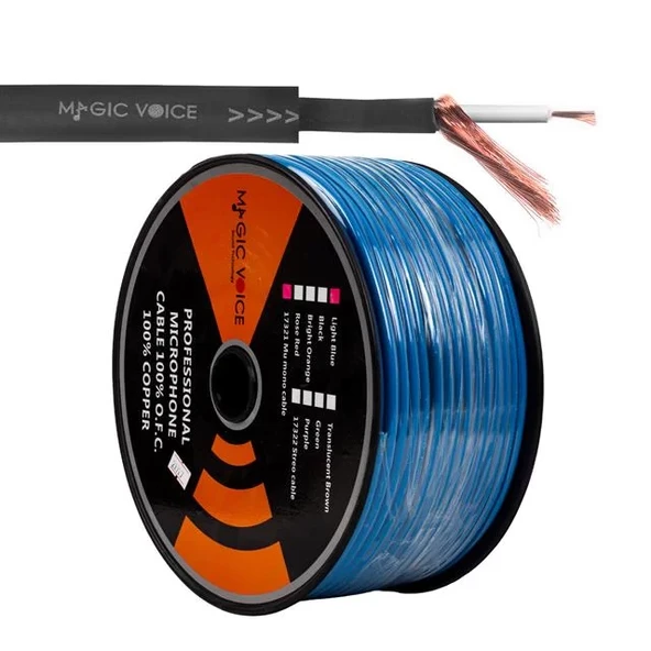 Magicvoice Mi̇Krofon Kablosu Mono 1. Kali̇Te 100 Metre ürün görseli 1