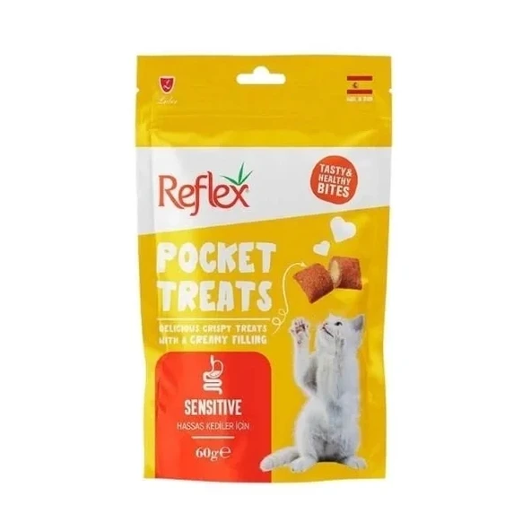 Reflex Pocket Treats Sensitive Kedi Ödül Maması 60 Gr ürün görseli 1