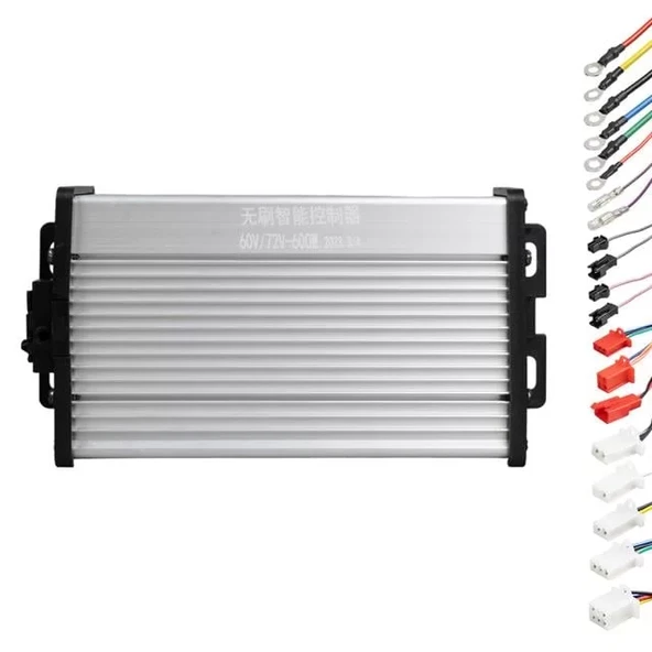 Sd-21466 60V-72V 600 Watt Elektrikli Bisiklet Scooter Beyni Akıllı Güç Beyin Ünitesi ürün görseli 1