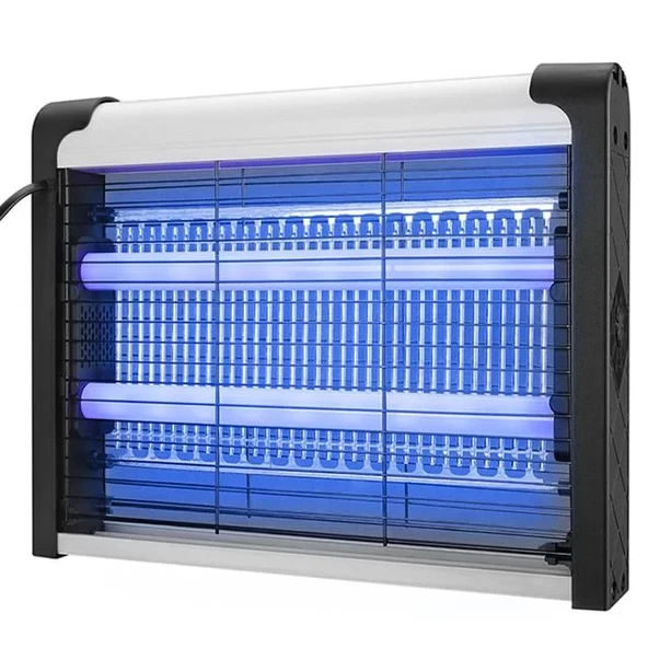 Asonic As-A28 Orta Boy 4W+ 2000V Zincir Askısılı İki Ledli Sinek Öldürücü ürün görseli 1