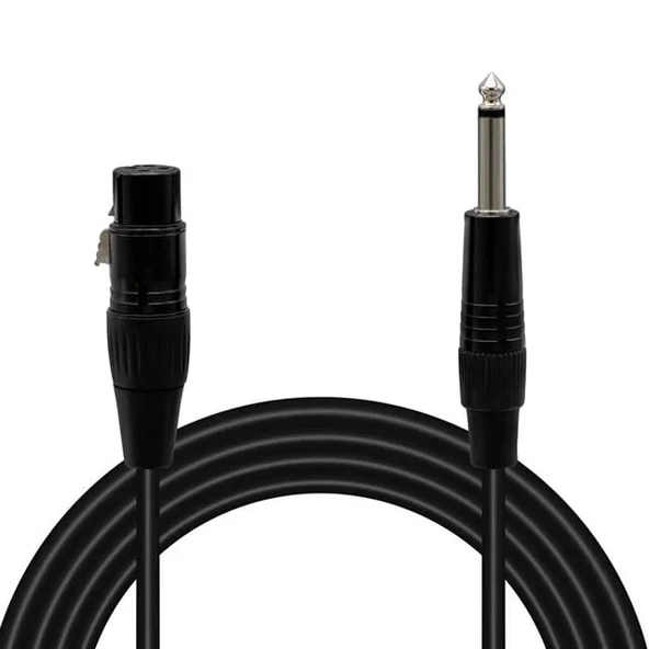 Magicvoice Ld379 Xlr Dişi - 6.3 Mm Mono Erkek 1 Metre Kablo ürün görseli 1
