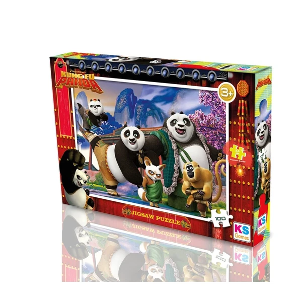 KP 714 KUNG FU PANDA PUZZLE 100 PRÇ ürün görseli 1