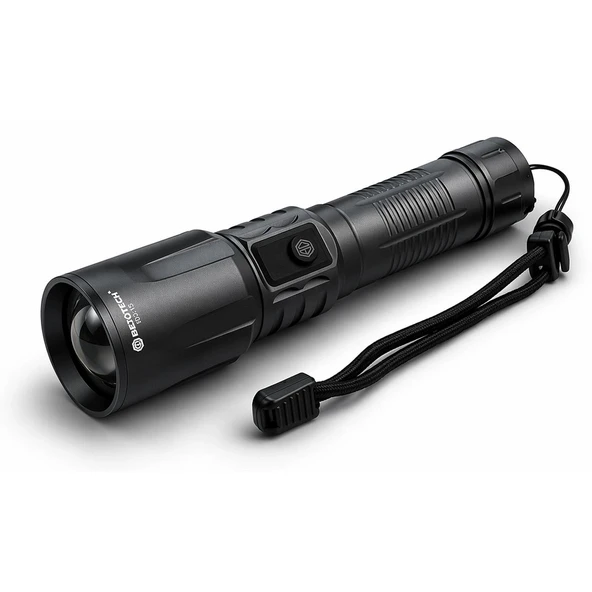 Bedotech Bd-13 15w Tg Led Alüminyum Alaşımlı Zoomlu Type-c Dijital Göstergeli Şarjlı El Feneri ürün görseli 1