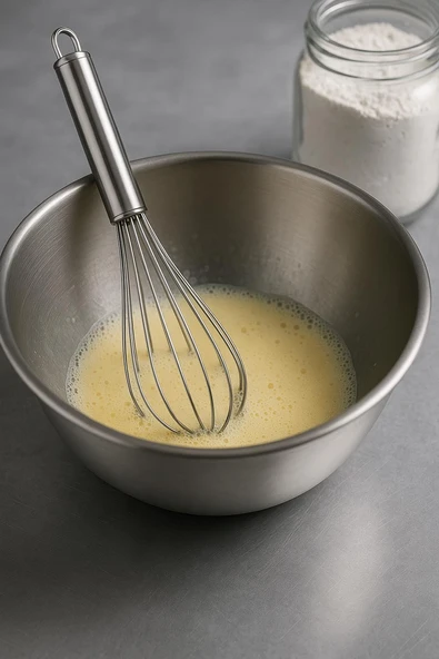 Çelik Küçük Yumurta Çırpıcı 14 cm ürün görseli 1