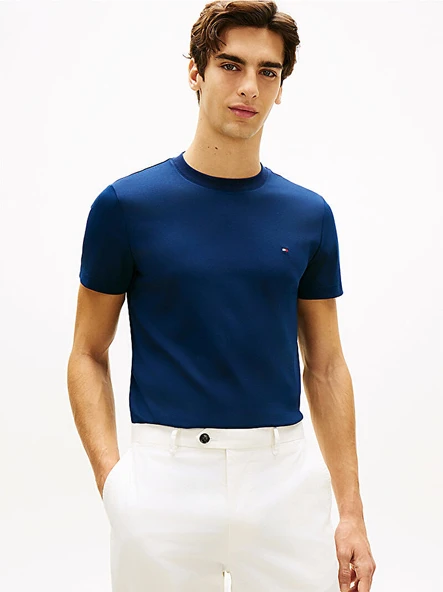 Tommy Hilfiger MW0MW33202DCC Luxury Interlock Erkek Tişört ürün görseli 1