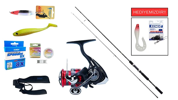 Shimano FX XT 2,70m 14-40g&Daiwa Ninja 23 LT 4000 C Spin Seti ürün görseli 1