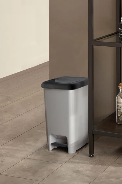 15 Litre Basmalı Çöp Kovası - Resim 2