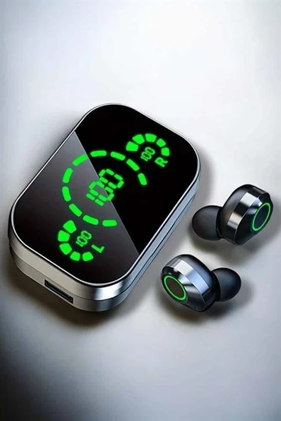 Bluetooth Kulaklık Çift Telefon Desteği Ve Suya Dayanıklı Powerbankli ürün görseli 1