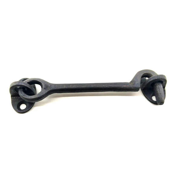 Antika Tarz Dekoratif Pirinç Maymuncuk Çengeli - 13cm, Oksit ürün görseli 1