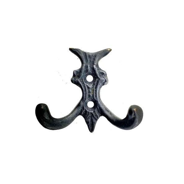 Antika Tarz Dekoratif Pirinç Koç Çiftli Askı - 50x55mm, Oksit ürün görseli 1