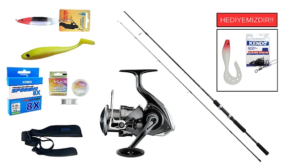 Shimano FX XT 2,70m 14-40g&Daiwa Crossfire 26 LT 4000C Spin Seti ürün görseli 1
