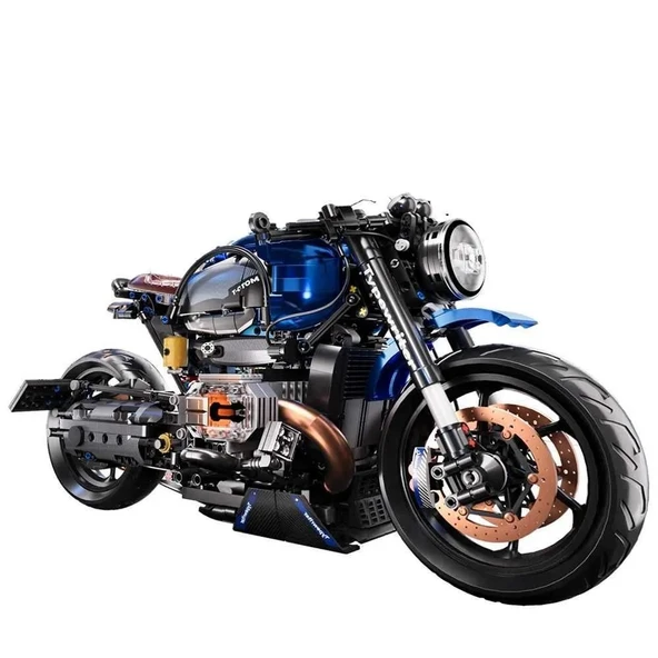 DJ 1991 Parça Retro-Modern Blok Motor Modeli – BMW R Nine T Esintili ürün görseli 1