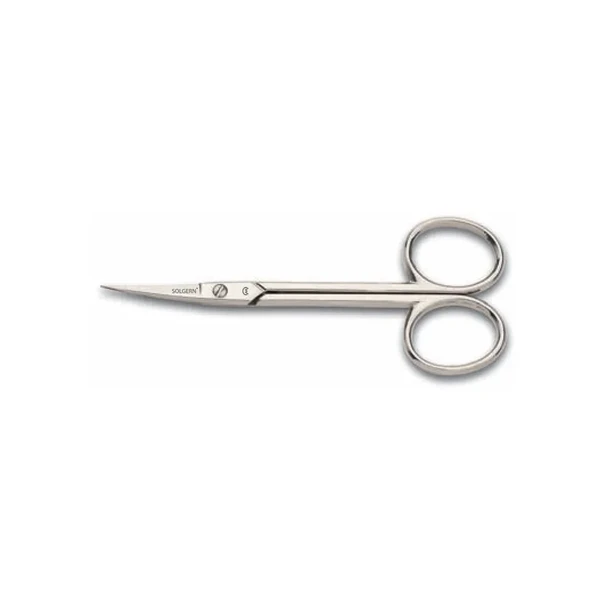 Rıza M-163 Nakış Makası No: 4 İnç / 10,16 Cm - Nikel Kaplama ürün görseli 1