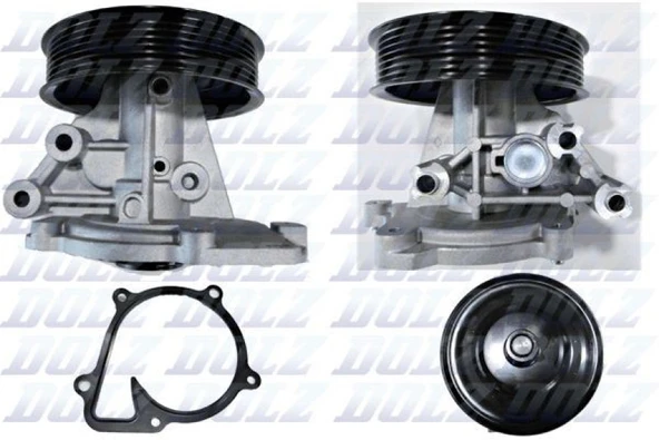Ford Devirdam Su Pompası Arkadan Ceker Transıt V347 2.2 155ps 11>14 Transıt V363 14> Ranger 11> - Dolz F211 ürün görseli 1