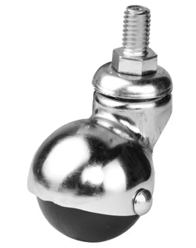 Hts 205 - 40 Mm Küre Krom Vidalı Teker 4 Adet ürün görseli 1
