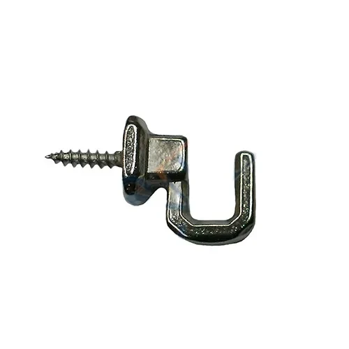 Vidalı Kanca, Askı Küçük - 15x18mm, Nikel - 1 Adet ürün görseli 1