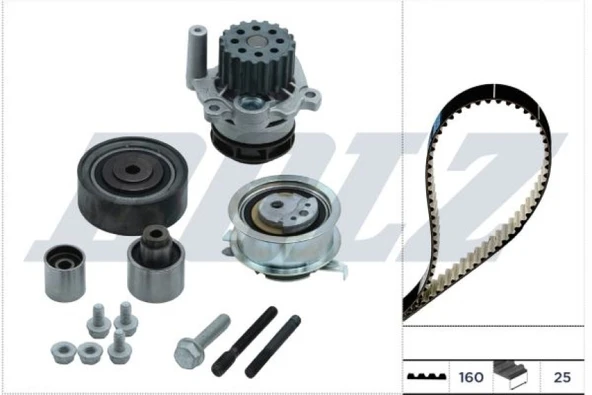 Vag Eksantrık Rulman Kiti (devirdaımlı) Crafter Ckub Caaa Caab Cay A4 A5 A6 Q5 Golf VI T6 Leon Octavıa S - Dolz Kd100 ürün görseli 1
