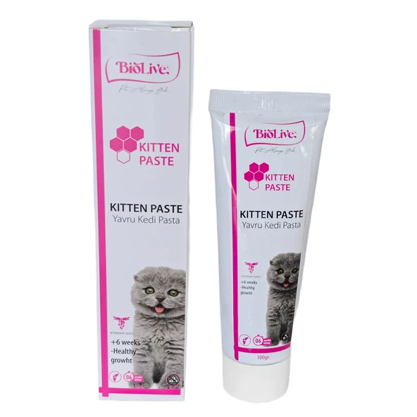 Biolive Yru Kediler İçin Malt min Paste 100gr - Resim 2