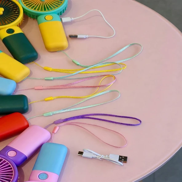 Usb'li Mini El Fanı - Resim 2