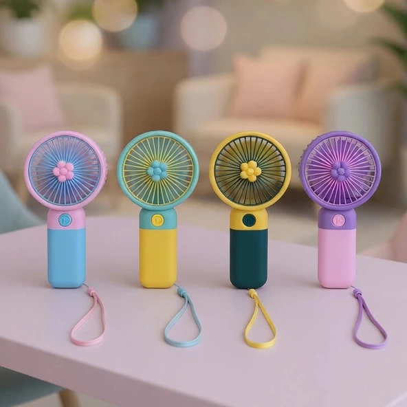 Usb'li Mini El Fanı ürün görseli 1