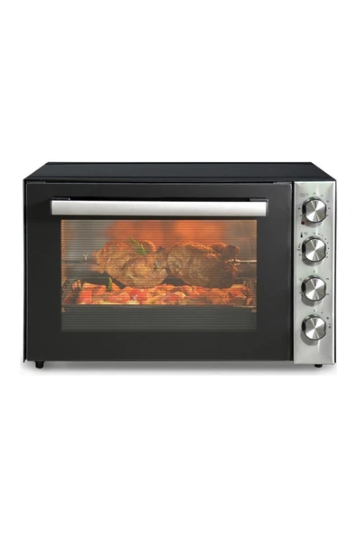 Luxell Lx-9645 70 Lt Çevirme Fonksiyonlu Midi Fırın Siyah ürün görseli 1