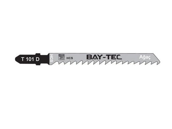 Ahşap Dekupaj Testere Ağzı T 101 D  BAYTEK-5 Lİ PAKET ürün görseli 1
