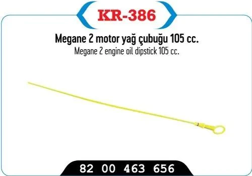 MOTOR YAĞ ÇUBUĞU MEGANE II 1.5 DCI ürün görseli 1