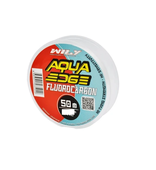Wily AquaEdge FluoroCarbon Mimisa 50mt 0,25mm ürün görseli 1
