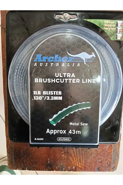 AUSTRALIA A-86352 METAL AĞIZLI TIRPAN MİSİNASI 43 METRE ürün görseli 1