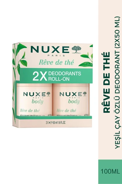 NUXE Body Reve De The Fresh Feel Deodorant 24HR 50 ml - İKİLİ PAKET ürün görseli 1