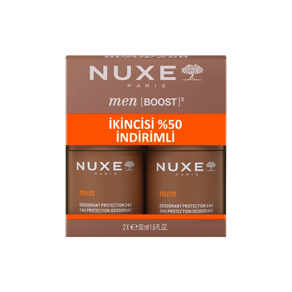 Nuxe Men Boost Roll-on Deodorant 2x50 ml ürün görseli 1