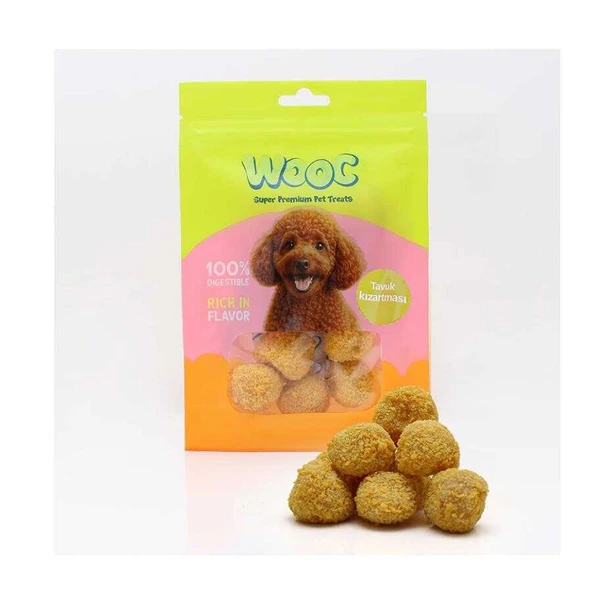 Wooc Tavuk Kızartması Formunda Köpek Ödül Maması 75 Gr ürün görseli 1