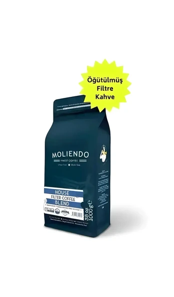 Moliendo House Blend Öğütülmüş Filtre Kahve 1 kg ürün görseli 1