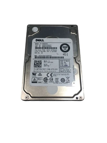 DELL EnterPrise 300GB 10K 6G SAS 2.5" Server Sunucu Harddisk AL13SEB300 HDEBC03DAA51 0MTV7G ürün görseli 1
