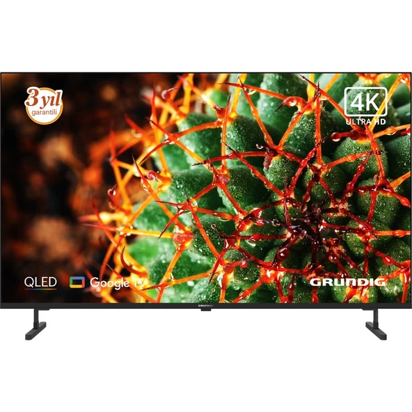 Grundig 55 GQ 700A 55" 139 Ekran 4K Ultra HD Google Smart  QLED TV ürün görseli 1